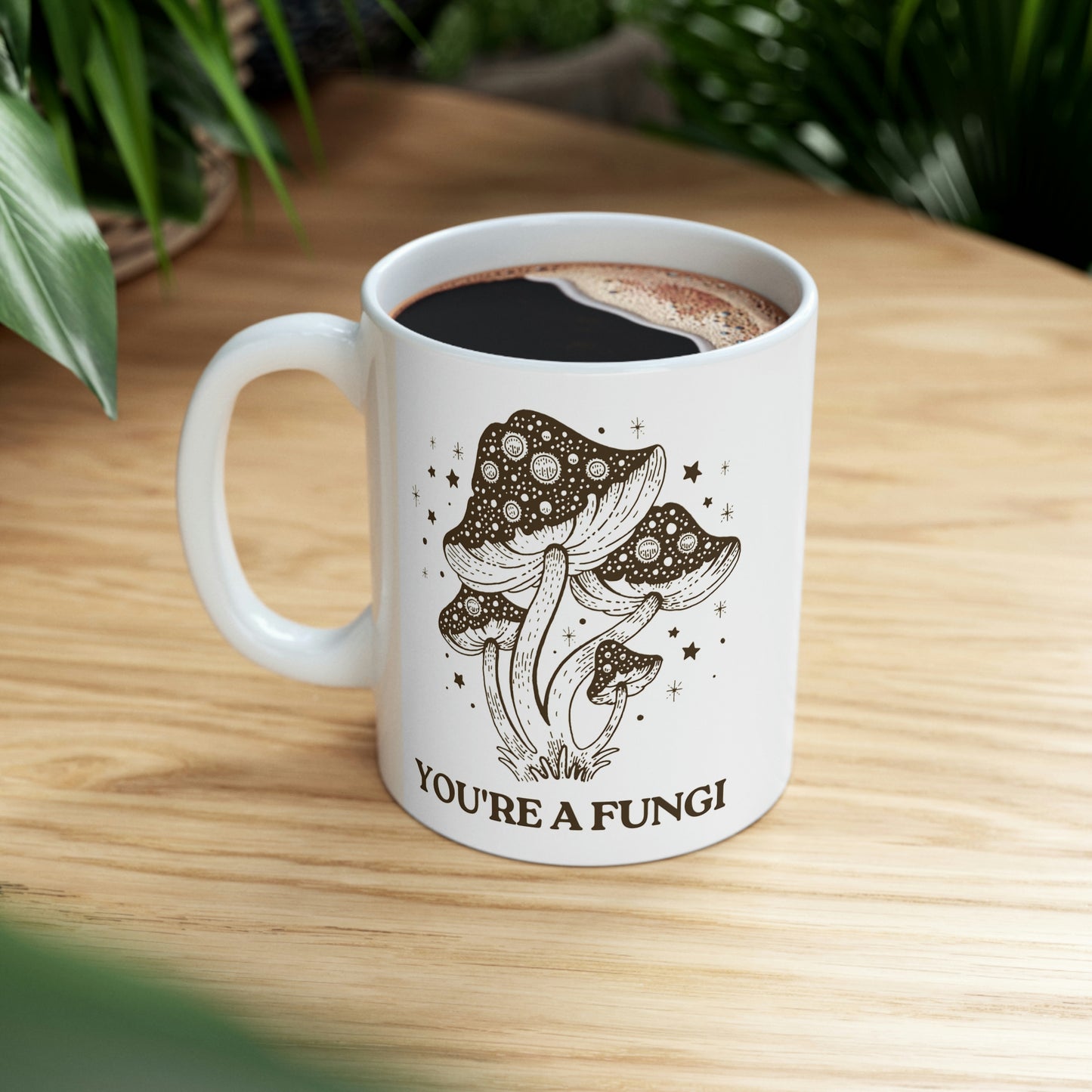 Ceramic Mug 11oz/ Fungi