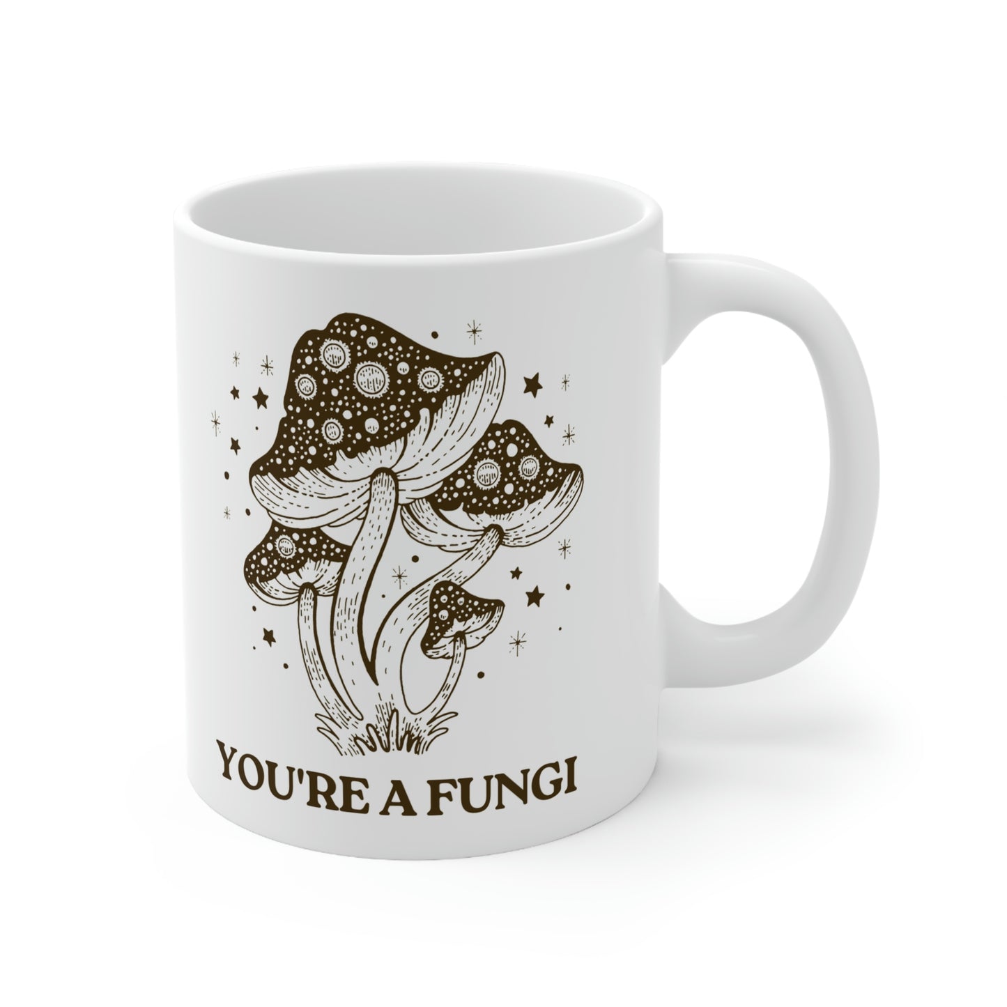 Ceramic Mug 11oz/ Fungi