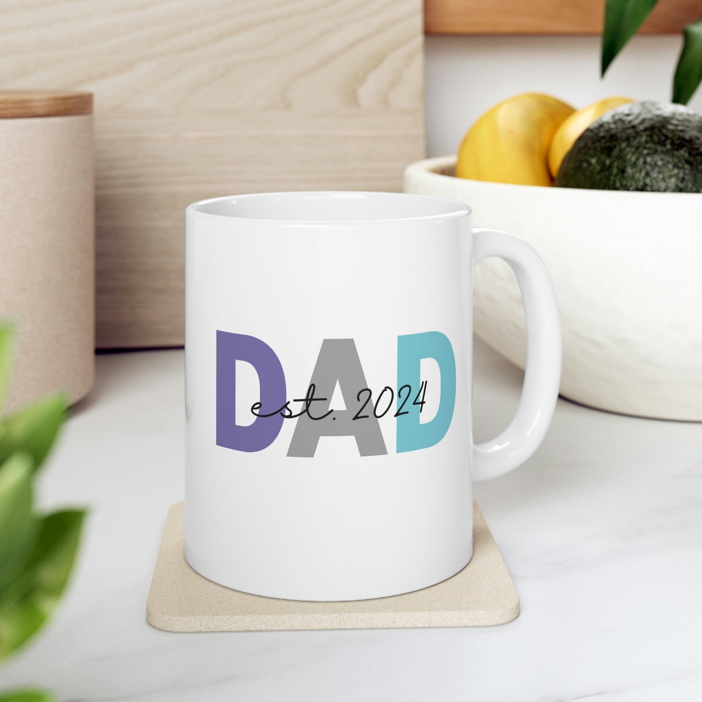 Ceramic Mug 11oz- DAD 2024