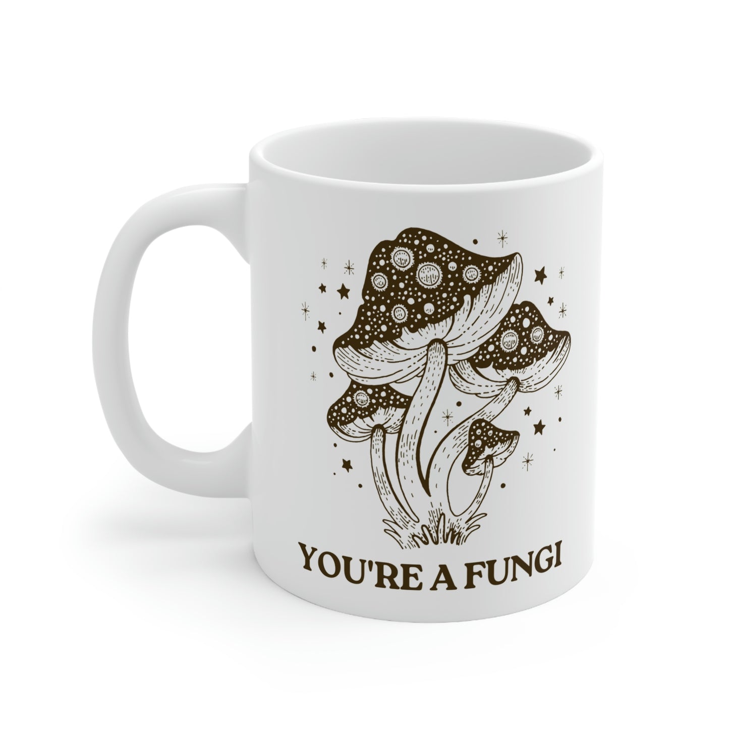 Ceramic Mug 11oz/ Fungi