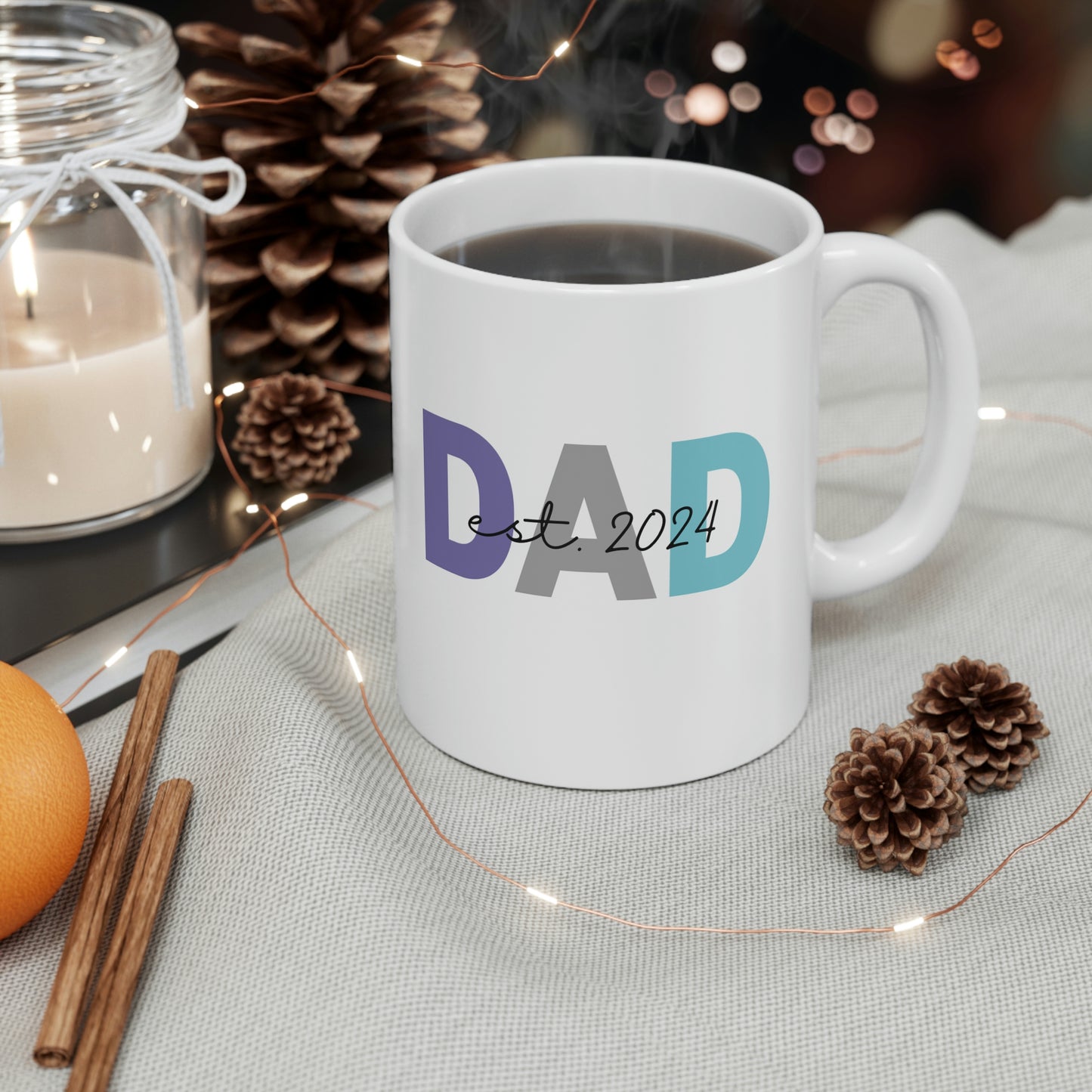 Ceramic Mug 11oz- DAD 2024