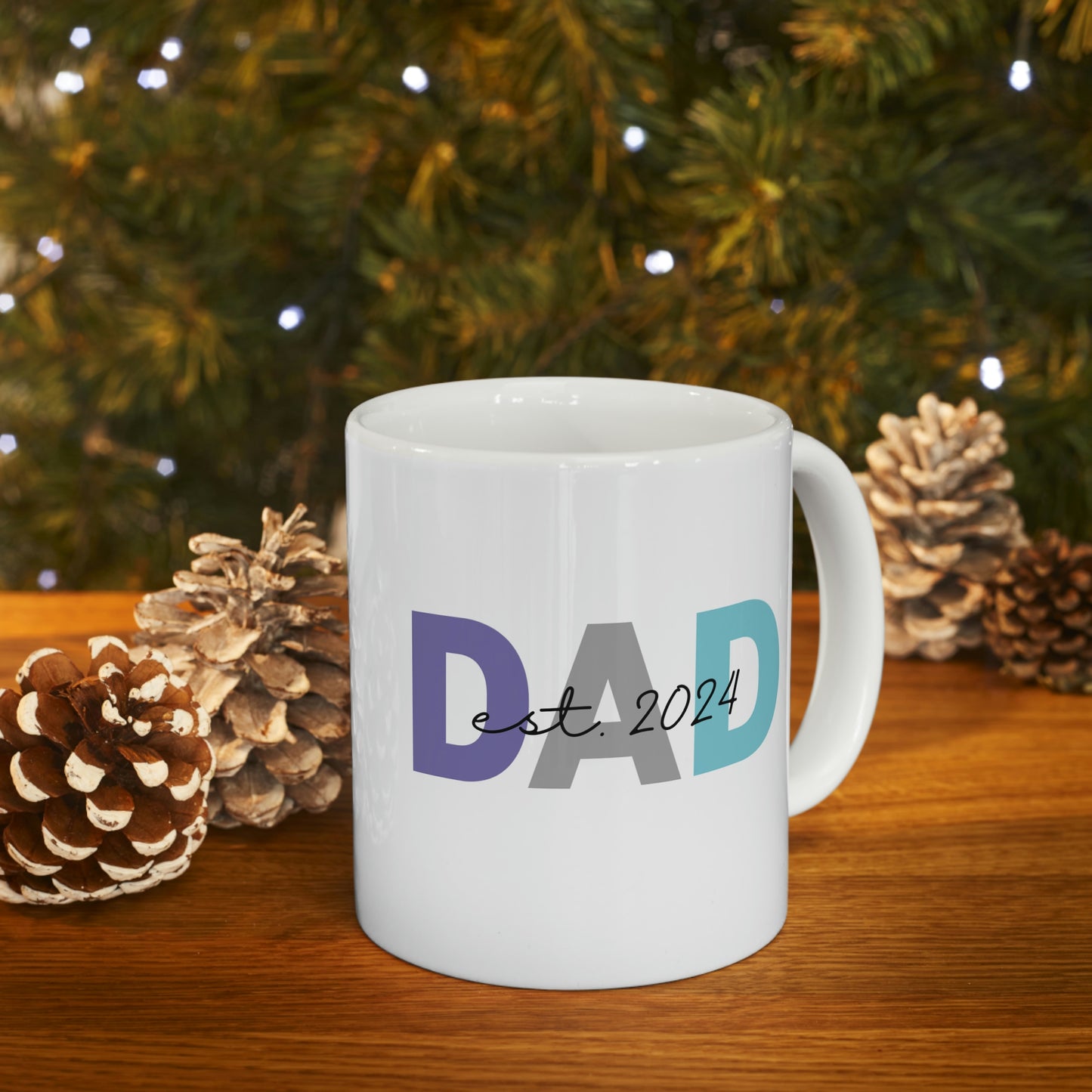 Ceramic Mug 11oz- DAD 2024