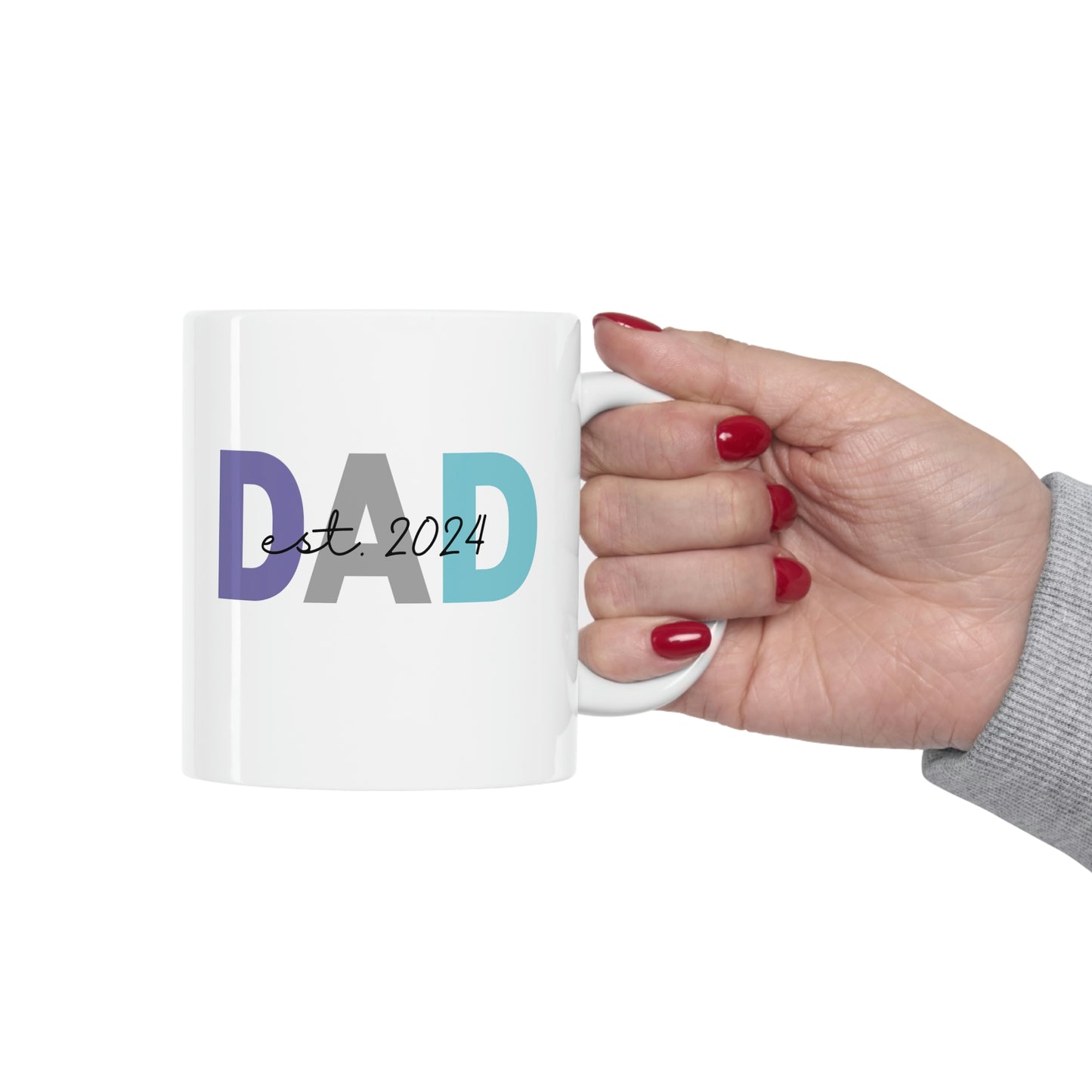 Ceramic Mug 11oz- DAD 2024